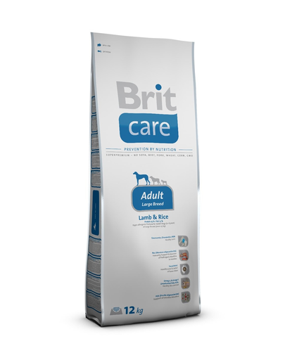 BRIT Care Dog Adult Large Breed Lamb & Rice 12kg