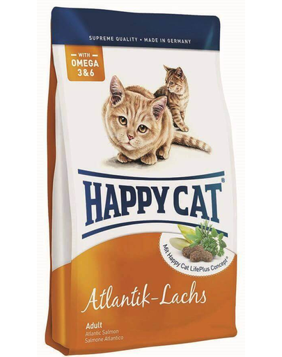HAPPY CAT Fit & Well Adult somon 1,4 kg imagine
