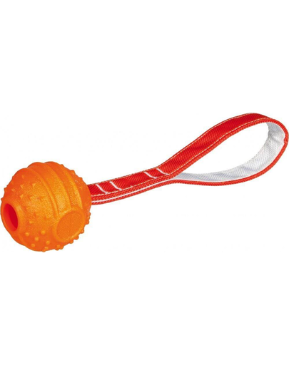 TRIXIE Minge pe sfoară tpr Soft & Strong o 7 cm/29 cm, portocaliu