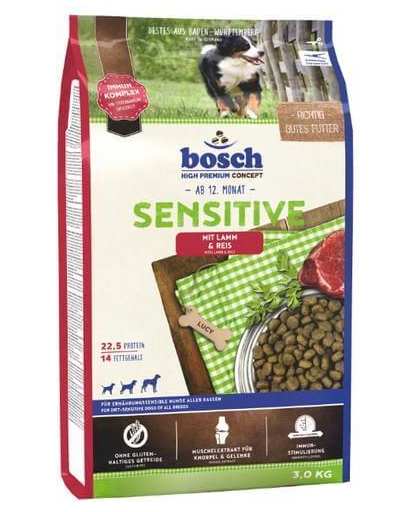 BOSCH Sensitive miel și orez 3 kg