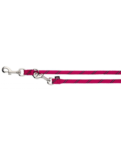 TRIXIE Lesă control Sports Rope L–XL: 2.00 M/O 13 mm, fucsia