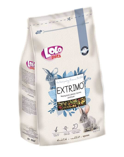 LOLO PETS Extrimo iepure 750 g