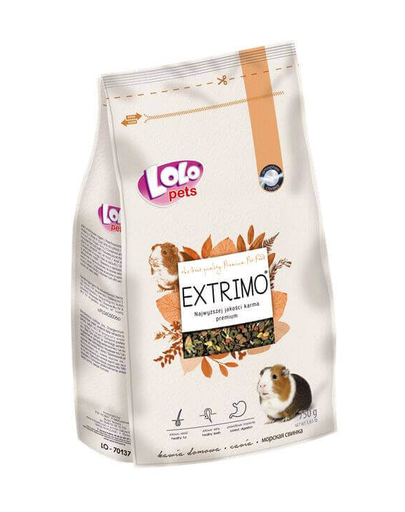 LOLO PETS Extrimo porcușor de guinea 750 g