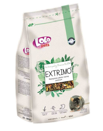 LOLO PETS Extrimo șobolan 750 g