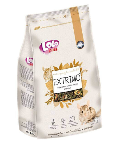 LOLO PETS Extrimo chinchile 750 g