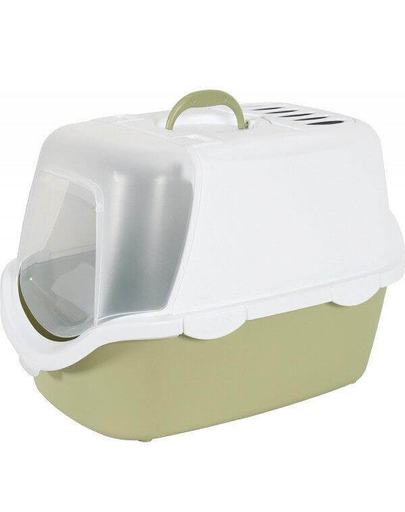 STEFANPLAST Litieră acoperită Cathy Easy clean cu filtru - verde