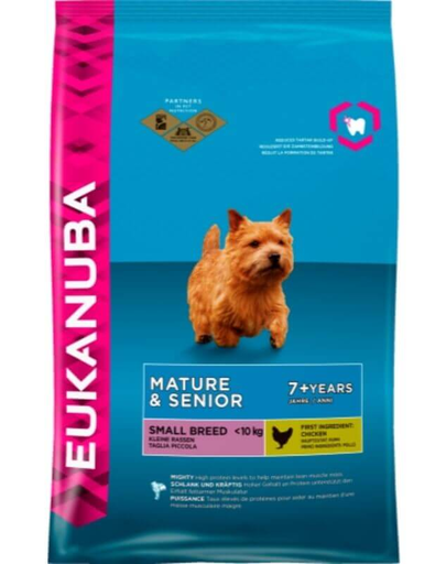 EUKANUBA Senior Small Breeds Chicken 1 kg