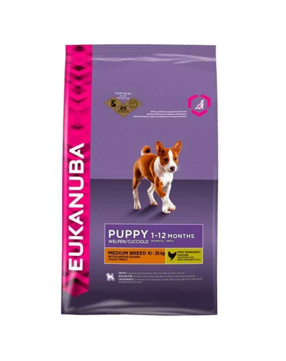 EUKANUBA Puppy Medium Breeds Chicken 9 kg