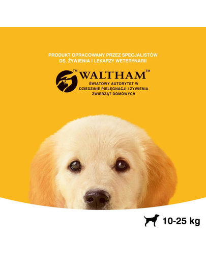 PEDIGREE Junior hrana uscata caini juniori de talie medie 3 x 2.6 kg