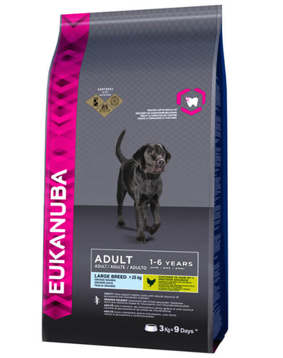 EUKANUBA Adult large 3 kg