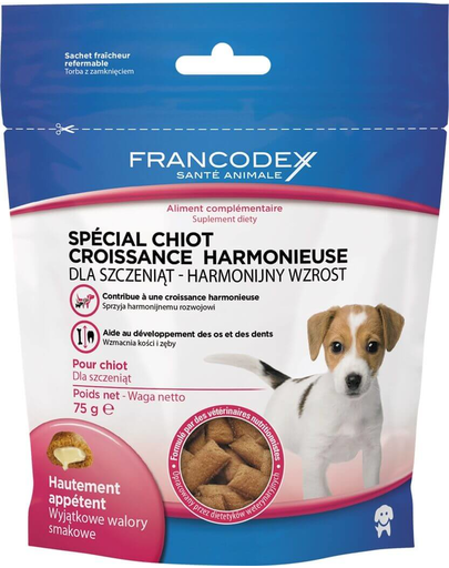 FRANCODEX Recompensă pentru pui de cățel - Harmony Growth 75 g