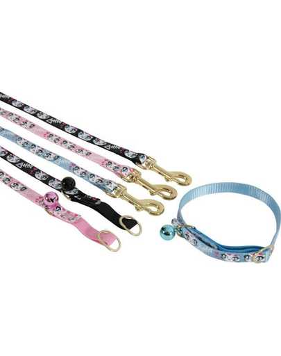ZOLUX Lesă nailon pentru pisici Ladycat 1 M albastru