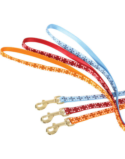 ZOLUX Lesă nailon pentru pisici Colorful 1 M roșu