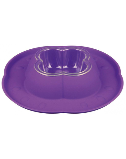 TRIXIE Bol plastic cu înveliș siliconic 0.2l