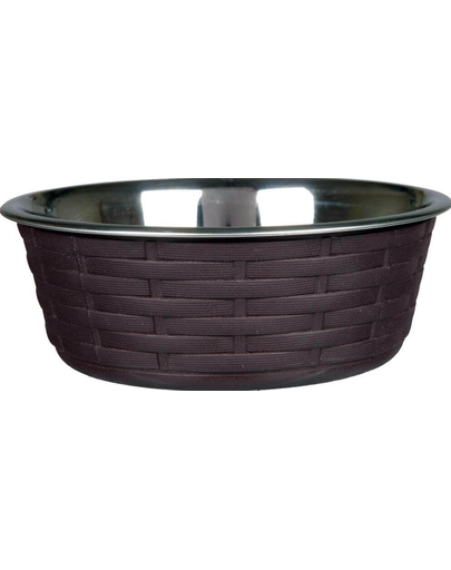 TRIXIE Bol din oțel inoxidabil 800ml Rattan