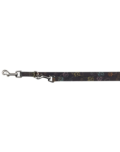 TRIXIE Lesă control Jimmy L–XL: 2.00 m/25 mm, maro