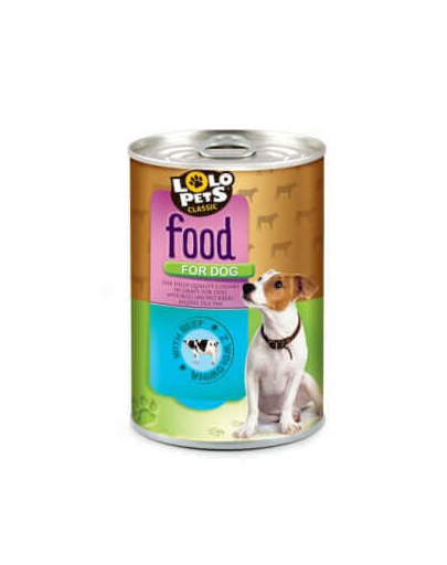 LOLO PETS Vită 410 g