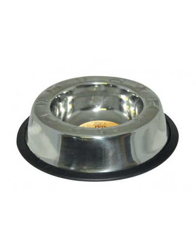 LOLO PETS Bol cu suport gumat metalizat 0,25L
