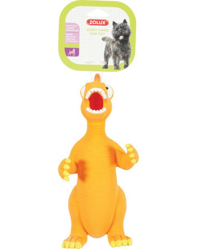 ZOLUX Jucărie latex Dino 24 cm portocaliu