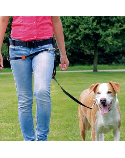 TRIXIE Centură Easywalk negru