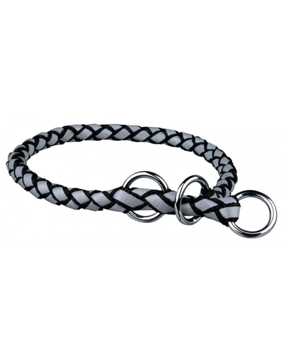 TRIXIE Zgardă cu inele Cavo Reflect S-M 35–41 cm/o 12 mm negru