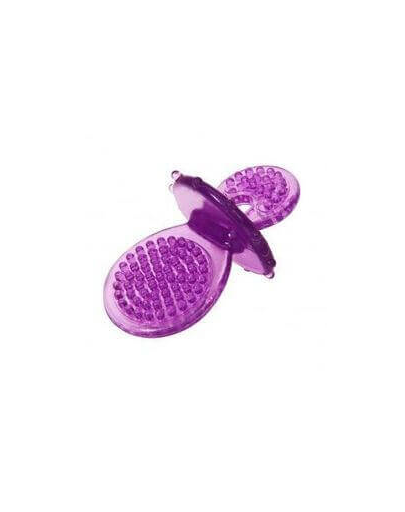 LOLO PETS Jucărie din cauciuc cu inserții, 9X5 cm, Violet