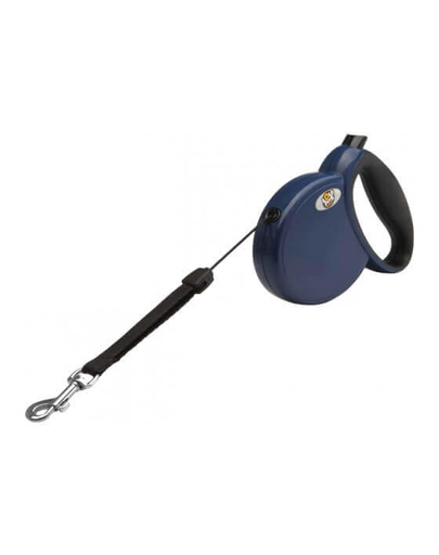 LOLO PETS Lesă automată 4M ,15 kg, albastru , sfoară mărime S
