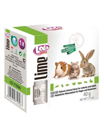 LOLO PETS Calciu pentru rozătoare Natural