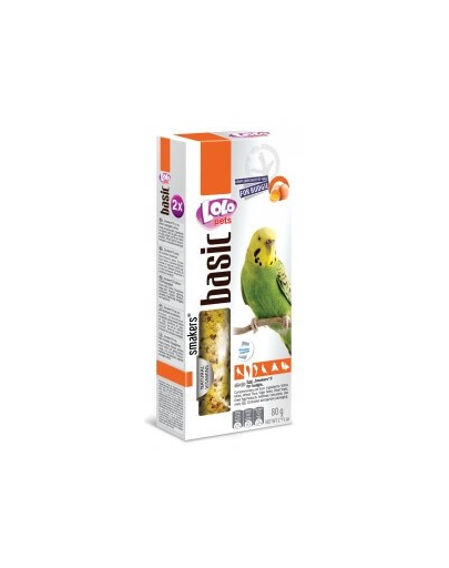 LOLO PETS Smakers pentru peruș ouă 80 g