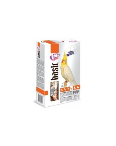 LOLO PETS Mâncare pentru papagali cockatiel 500 g