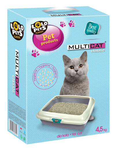 LOLO PETS Multicat Majestic substrat lemn 6L