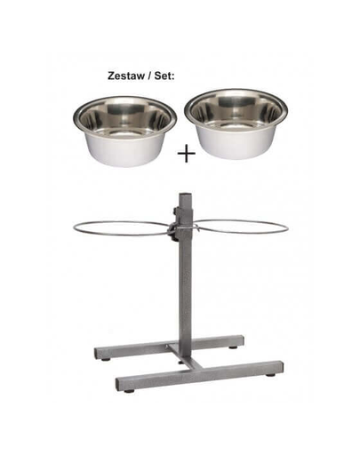 LOLO PETS Stand ajustabil cu boluri 4,7L metalic