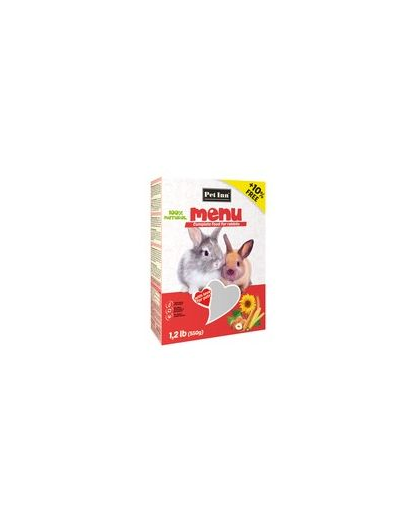 PET INN Menu Mâncare pentru iepure 550 g