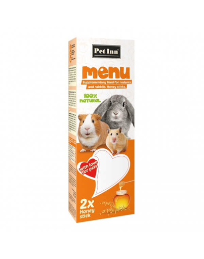 PET INN Menu snack pentru iepure miere 100 g