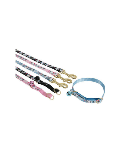 ZOLUX Lesă pentru pisici  - nailon 1 m/10 mm culoare negru