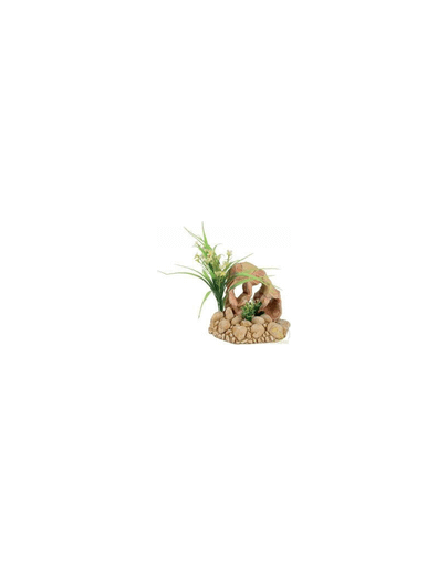 ZOLUX Plantă decorativă pe pietre 14 cm model 3