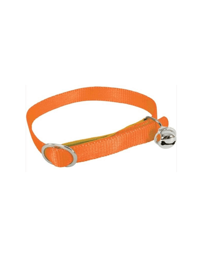 ZOLUX Zgardă pentru pisici din nailon 30 cm/10 mm  portocaliu
