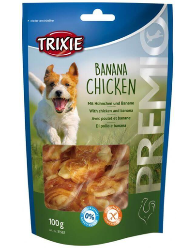 TRIXIE Recompense Premio banane pui 100 g