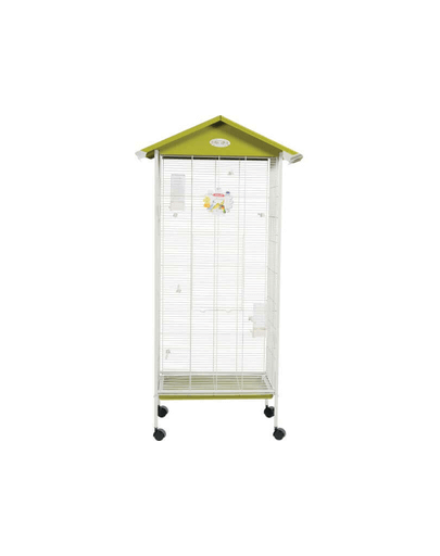 Zolux volieră arabesque jeanne 156x48x78 cm culoare olive