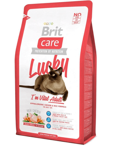BRIT Care Cat Lucky I'm Vital Adult 7 kg