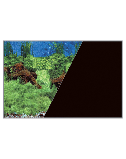 ZOLUX Fundal cu două fețe pentru acvariu 30 x 40 cm rădăcini / negru