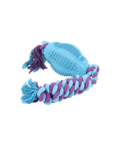 ZOLUX Minge rugby de cauciuc cu sfoară 11 cm