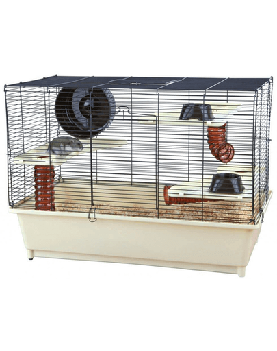 TRIXIE Cușcă pentru hamster 62x46x36 cm crem