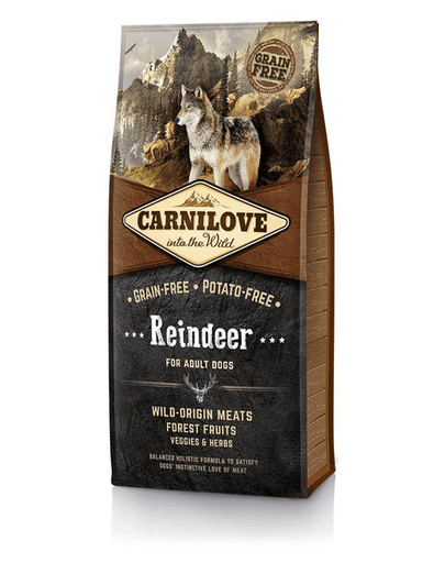 CARNILOVE hrana uscata caini adulti, cu ren 1,5 kg