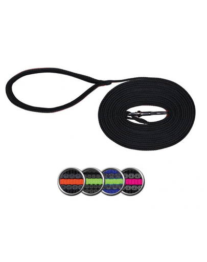 TRIXIE Lesă pentru alergare Fusion 3 m/17 mm negru / roz