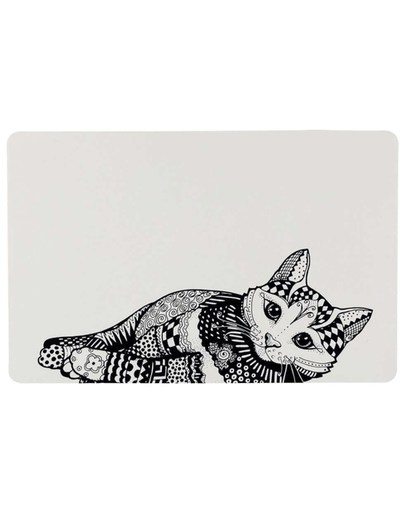 TRIXIE Covoraș protector pentru bol Zentangle 44 × 28 cm