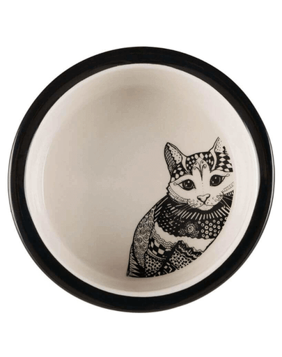 TRIXIE Bol Ceramic Zentangle 0.3 l/12 cm