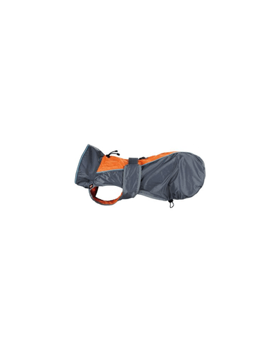 TRIXIE Hăinuță ploaie Solid XS 30 cm gri / portocaliu