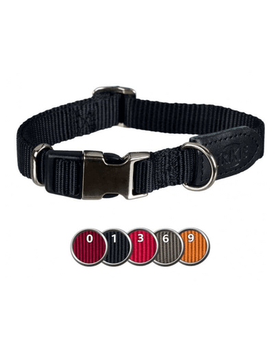 TRIXIE Zgardă Premium XS-S 21–30 cm/10 mm roșu