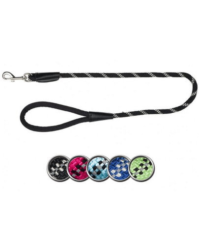 TRIXIE Lesă Sporty Rope S-M 1.00 m/8 mm albastru